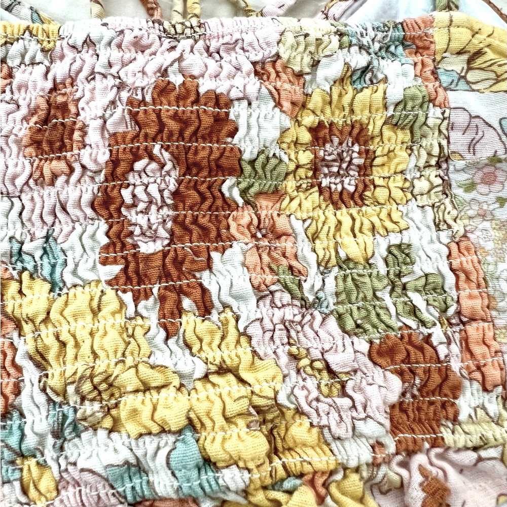 Floral Patchwork Cami Top: Small - image 6